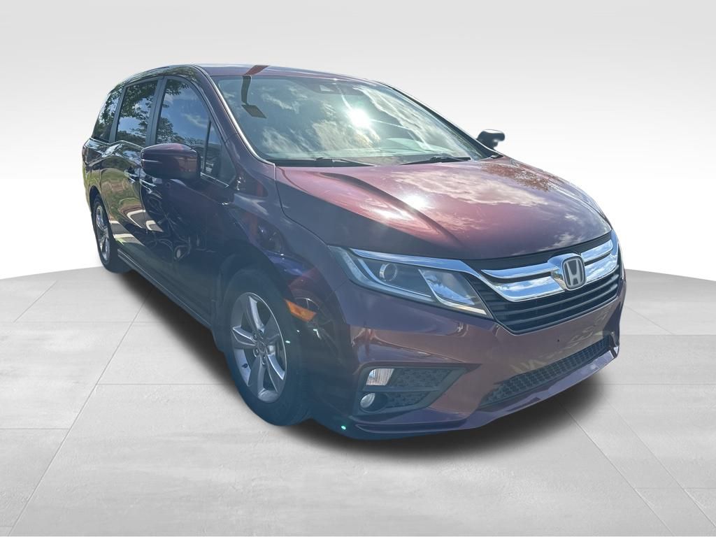 2019 Deep Scarlet Pearl Honda Odyssey EX FWD Van