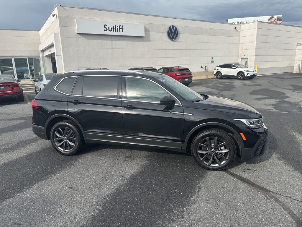 2022 Volkswagen Tiguan 2.0T SE Black at Sutliff Volkswagen