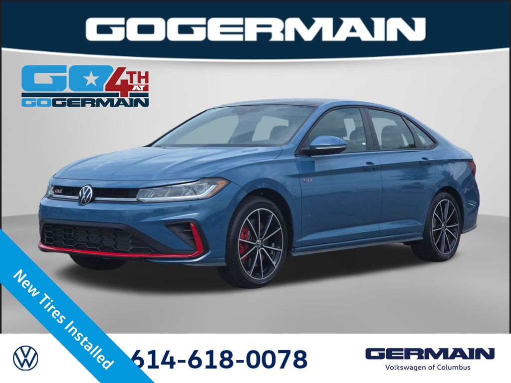 Blue 2025 Volkswagen Jetta GLI Sedan Front-Wheel Drive Automatic