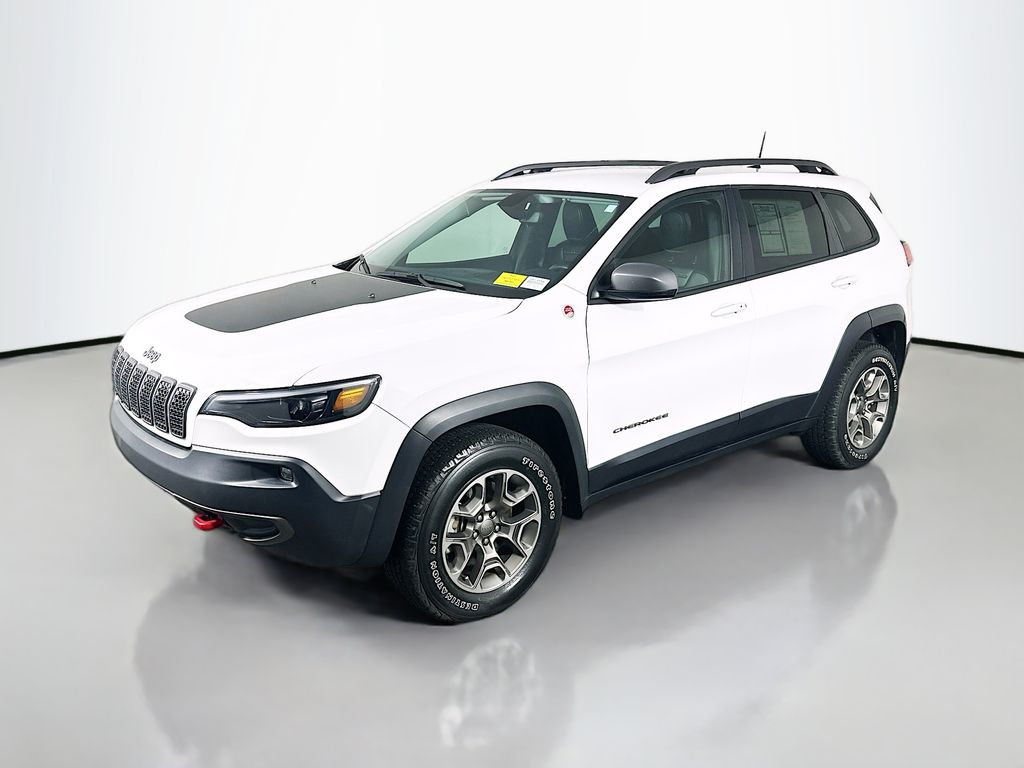 Used 2020 White Jeep Trailhawk image 3