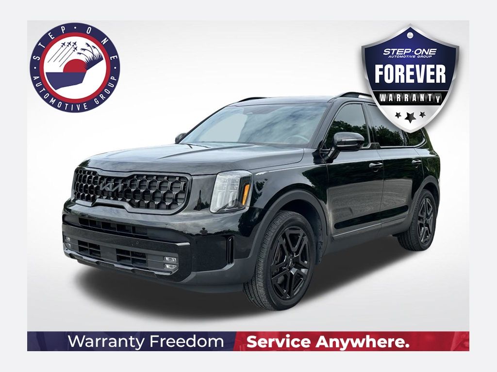 Ebony Black 2024 Kia Telluride SUV / Crossover All-Wheel Drive 8-Speed Automatic