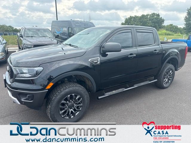 Shadow Black 2023 Ford Ranger Pickup Truck Four-Wheel Drive Automatic