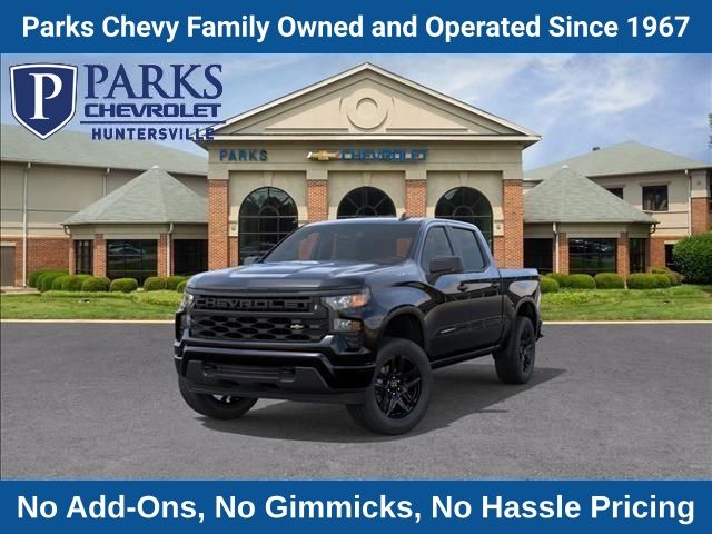 Black 2026 Chevrolet Silverado 1500 Pickup Truck Four-Wheel Drive 8-Speed Automatic