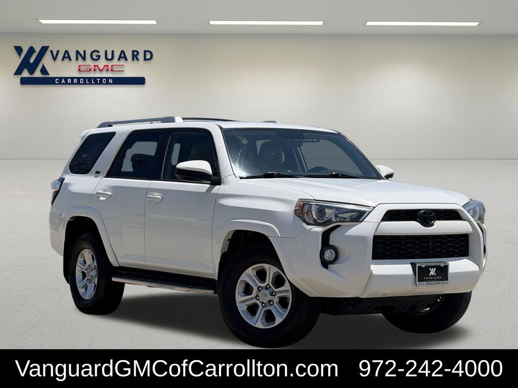 Super White 2018 Toyota 4Runner SUV / Crossover 4X2 5-Speed Automatic Overdrive