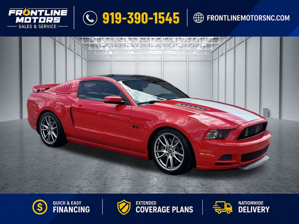 Race Red 2014 Ford Mustang Coupe Rear-Wheel Drive 6-Speed Manual