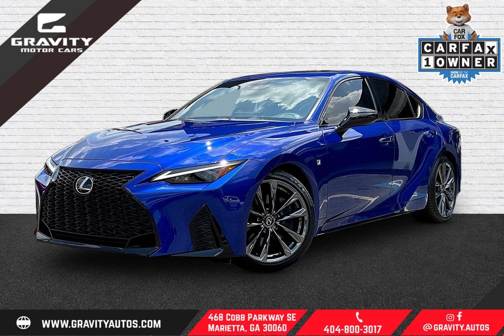 Ultrasonic Blue 2.0 2025 Lexus IS Sedan Rear-Wheel Drive 8-Speed Automatic