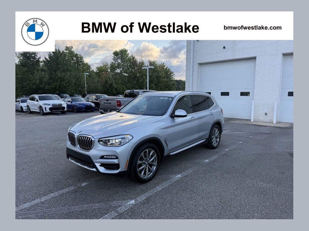 Glacier Silver Metallic 2019 BMW X3 SUV / Crossover All-Wheel Drive 8-Speed Automatic