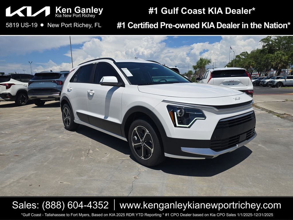 Snow White Pearl 2026 Kia Niro EX FWD SUV / Crossover Front-Wheel Drive 6-Speed Dual Clutch