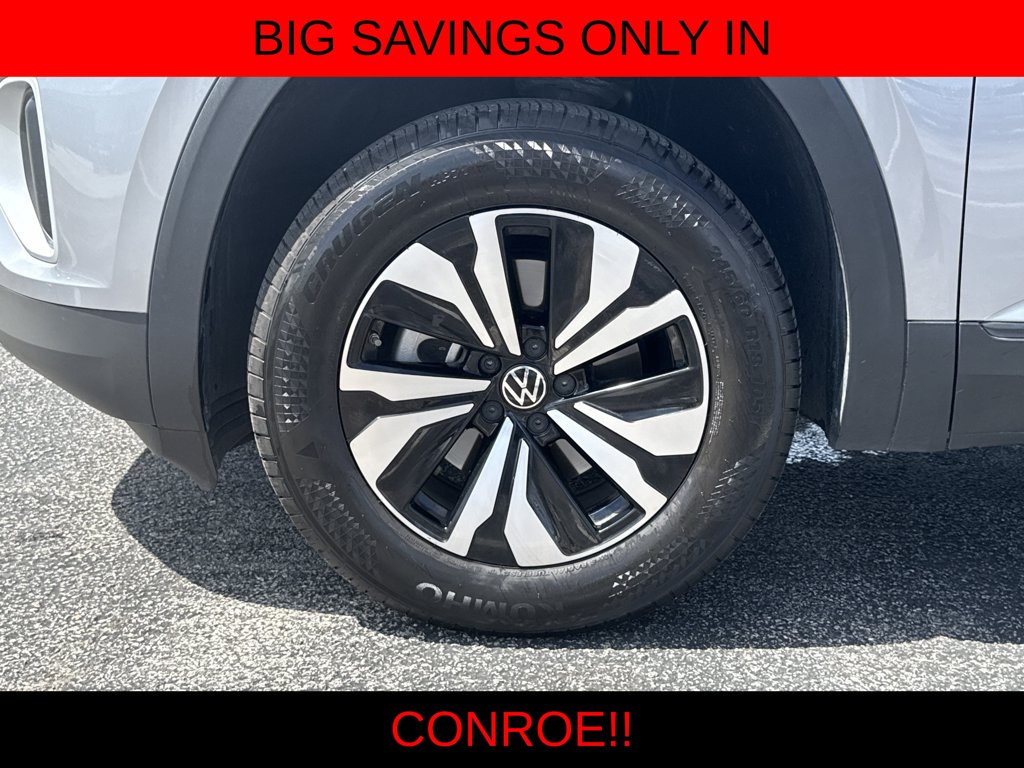 2024 Volkswagen Atlas 2.0T SE Silver at DeMontrond Mazda