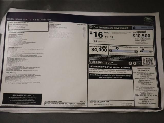 Thumbnail: 2025 Land Rover Defender - 8