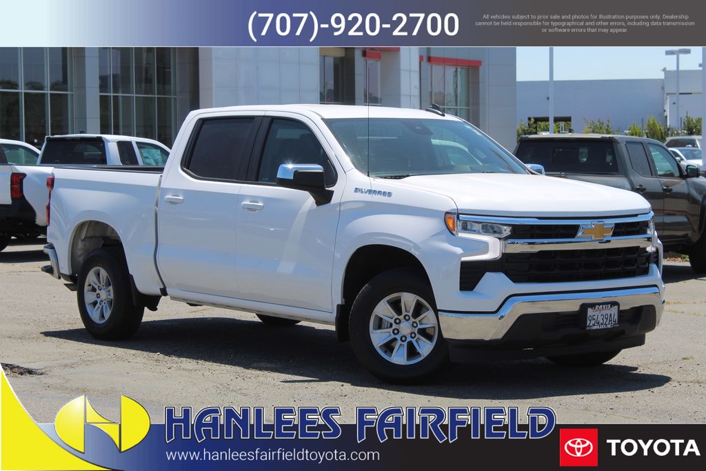 Summit White 2024 Chevrolet Silverado 1500 Pickup Truck 4X2 Automatic