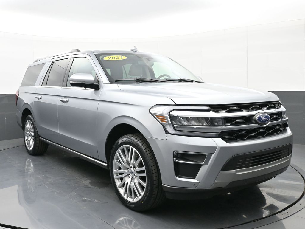 Silver Metallic 2024 Ford Expedition MAX Limited 4WD SUV / Crossover Four-Wheel Drive Automatic