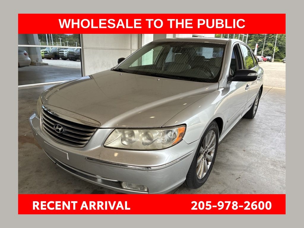 Silver Frost Metallic 2010 Hyundai Azera Sedan Front-Wheel Drive 5-Speed Automatic