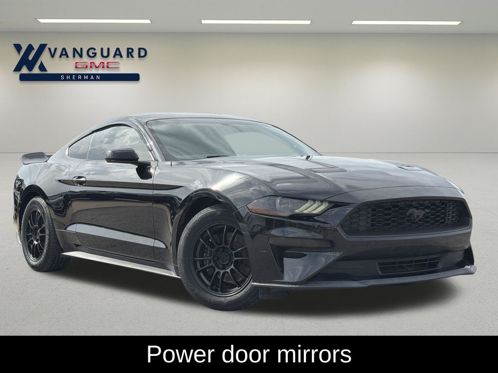 Shadow Black 2020 Ford Mustang Coupe Rear-Wheel Drive Automatic