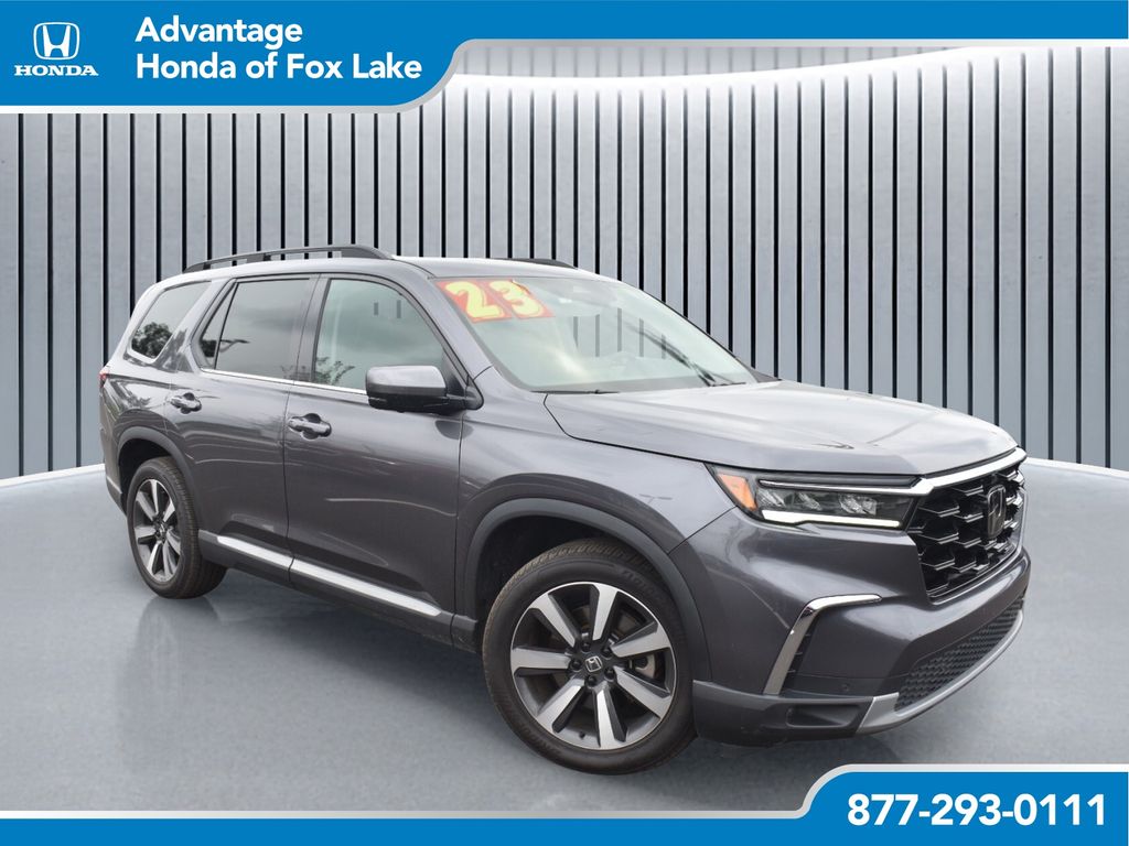 Gray 2023 Honda Pilot SUV / Crossover All-Wheel Drive Automatic