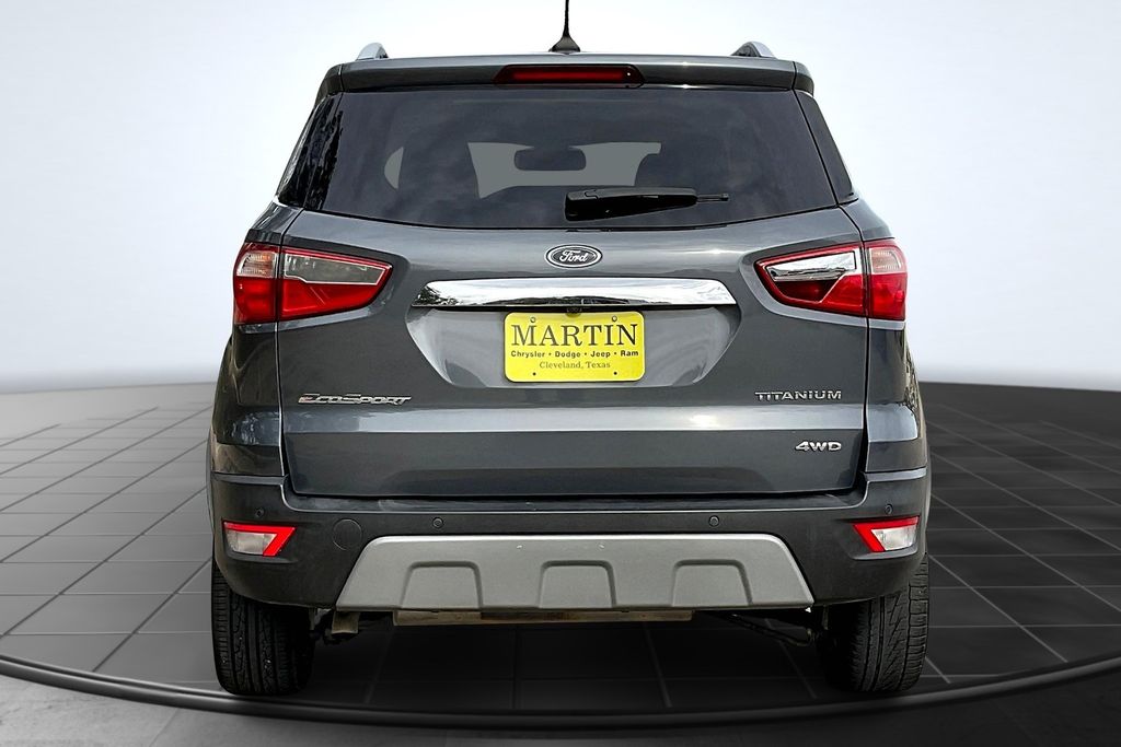 2020 Ford EcoSport Titanium Gray at Classic Chevrolet Galveston