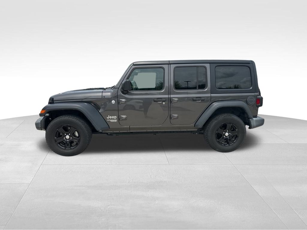 2019 Granite Crystal Metallic Clearcoat Jeep Wrangler Unlimited Unlimited Sport 4X4 SUV