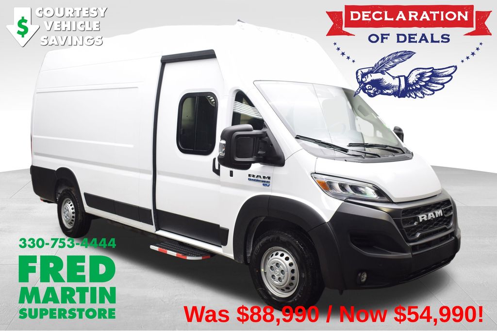 2024 RAM ProMaster EV Delivery 159 Super High Roof Step Van FWD