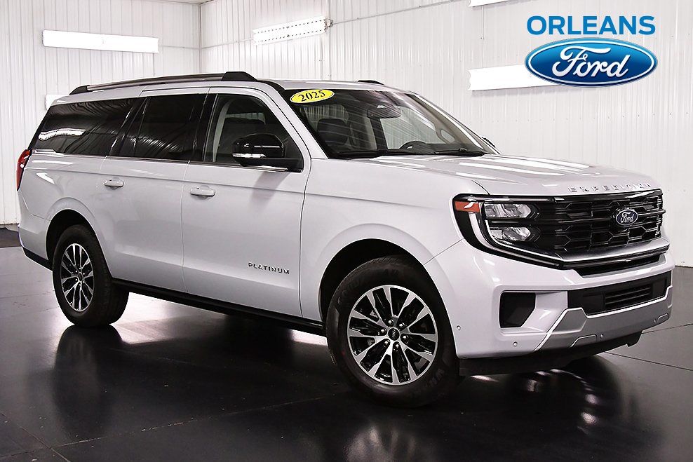 Space Silver Metallic 2025 Ford Expedition MAX Platinum 4WD SUV / Crossover Four-Wheel Drive Automatic