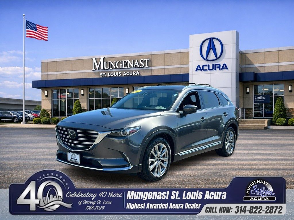 Machine Gray Metallic 2017 Mazda CX-9 Grand Touring AWD SUV / Crossover All-Wheel Drive 6-Speed Automatic