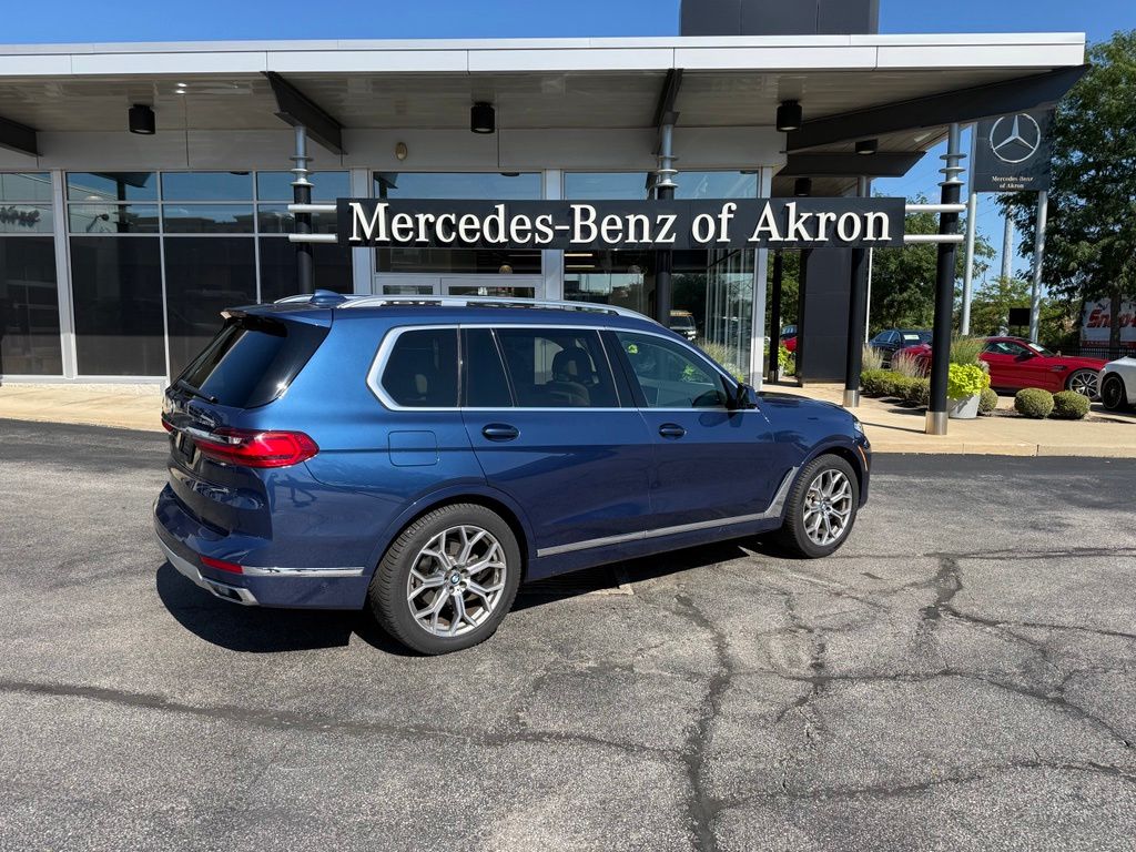 Blue Metallic 2021 BMW X7 SUV / Crossover All-Wheel Drive 8-Speed Automatic