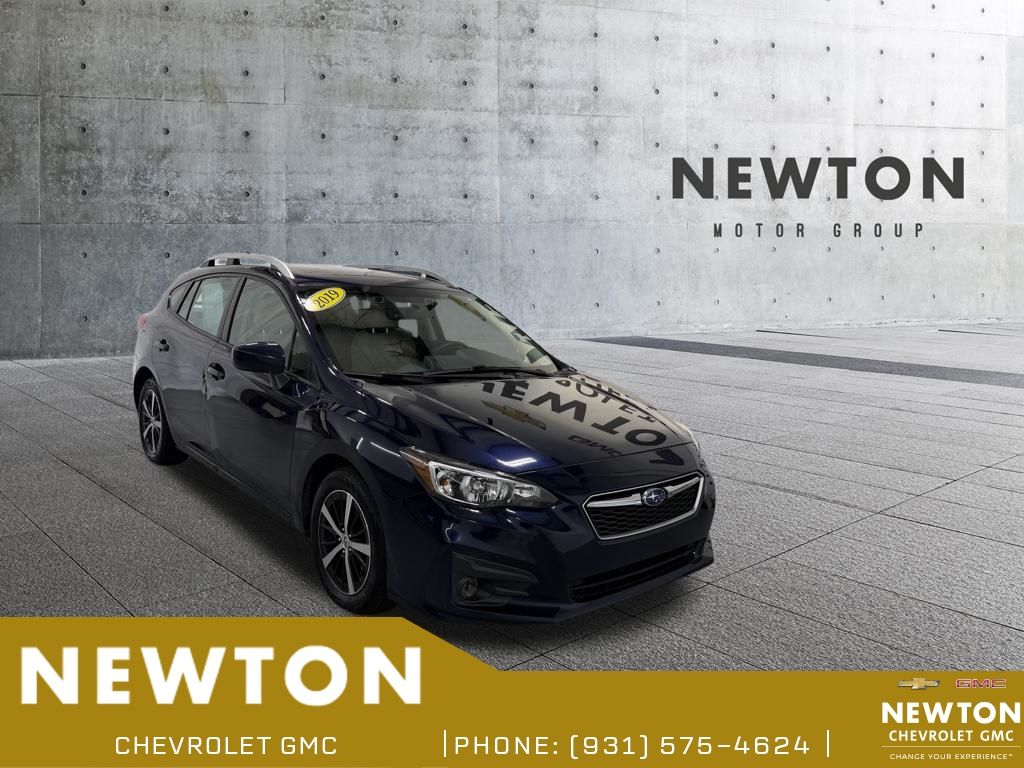 Dark Blue Pearl 2019 Subaru Impreza 2.0i Premium Hatchback AWD Hatchback All-Wheel Drive Continuously Variable Transmission