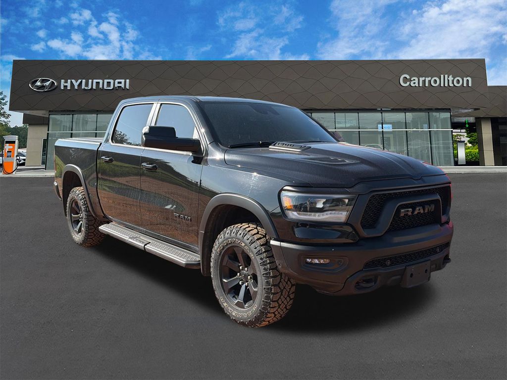 Used 2024 Diamond Black Crystal Pearlcoat Ram Rebel image 3