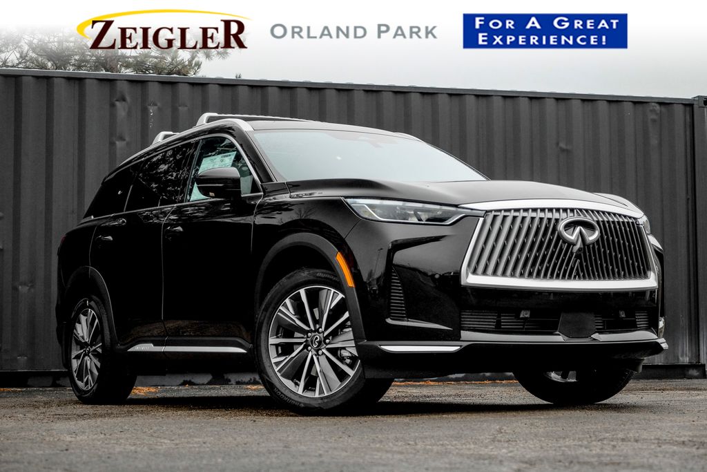 Mineral Black 2026 INFINITI QX60 Luxe AWD SUV / Crossover All-Wheel Drive 9-Speed Automatic