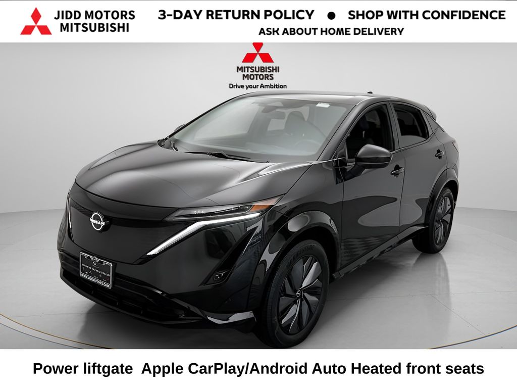 Black Diamond Pearl 2023 Nissan Ariya Engage e-4ORCE SUV / Crossover All-Wheel Drive Continuously Variable Transmission