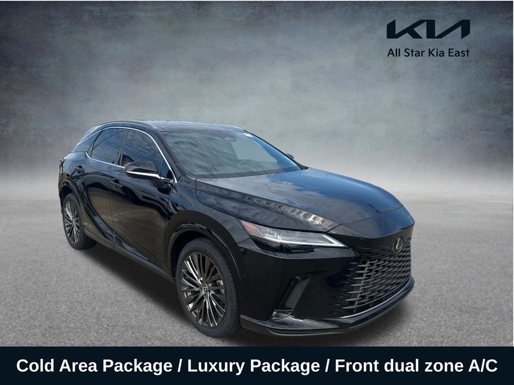 Black (Caviar) 2023 Lexus RX SUV / Crossover Front-Wheel Drive 8-Speed Automatic