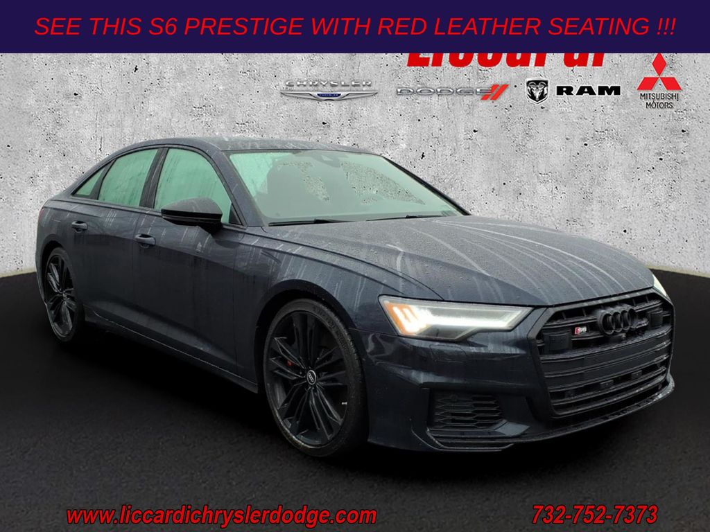 Blue Metallic 2023 Audi S6 2.9T quattro Prestige AWD Sedan All-Wheel Drive 8-Speed Automatic