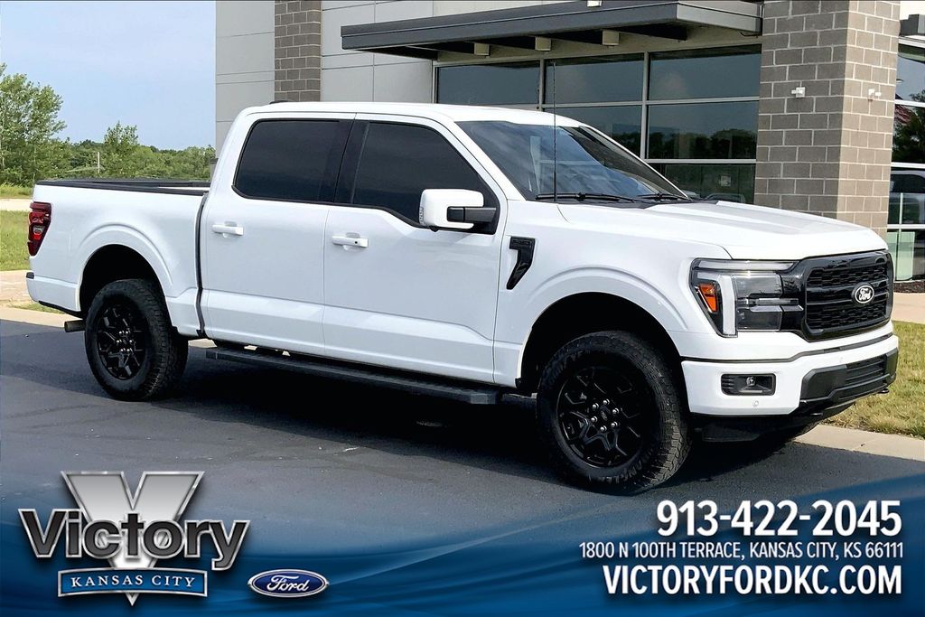 Oxford White 2025 Ford F-150 Pickup Truck Four-Wheel Drive Automatic