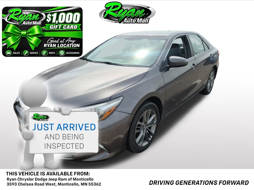 Predawn Gray Mica 2016 Toyota Camry Sedan Front-Wheel Drive 6-Speed Automatic