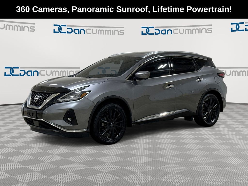 Gray (Gun Metallic) 2023 Nissan Murano SUV / Crossover Front-Wheel Drive Continuously Variable Transmission
