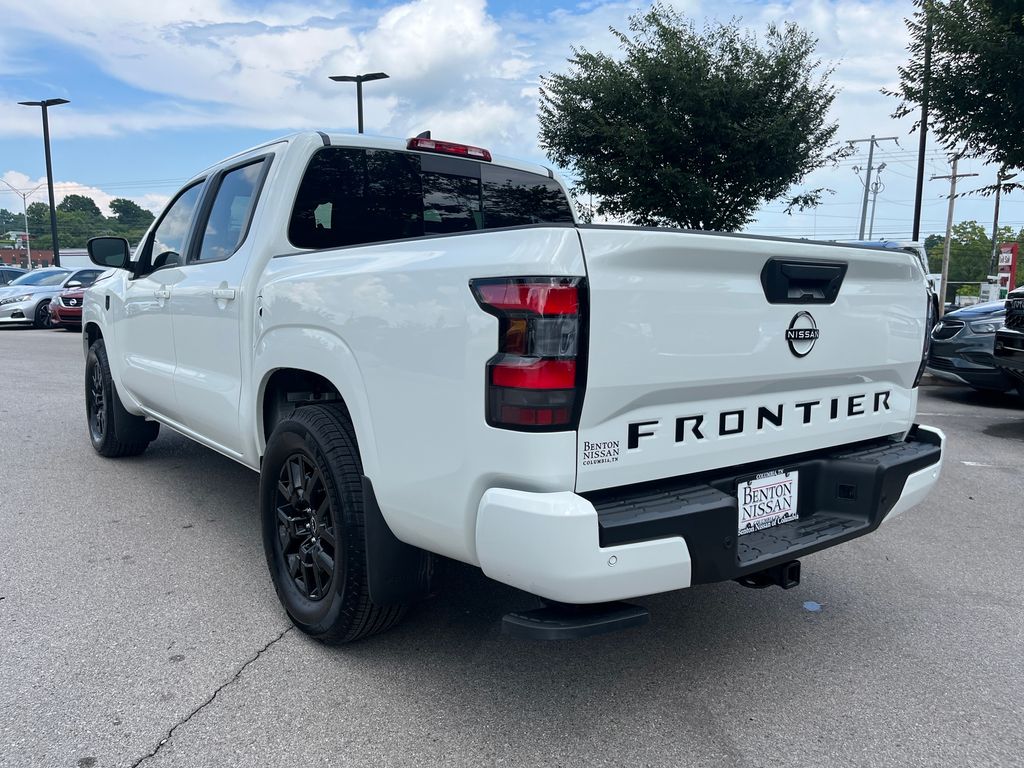 2026 Glacier White Nissan Frontier SV RWD Truck