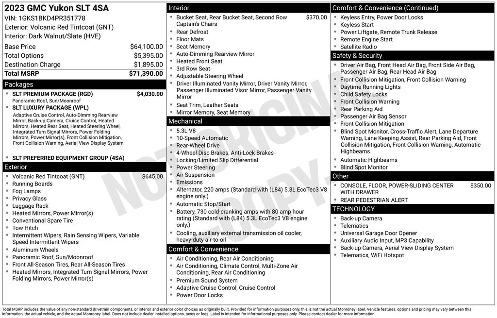 Certified Used 2023 Red GMC SLT image 5