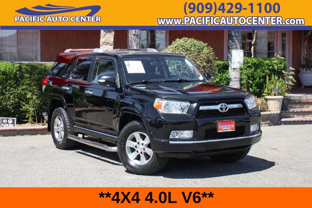 Black 2013 Toyota 4Runner SUV / Crossover Four-Wheel Drive 5-Speed Automatic Overdrive