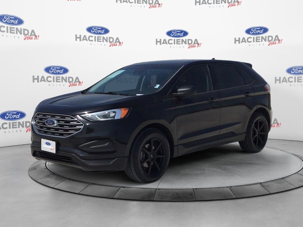 Black 2020 Ford Edge SE FWD SUV / Crossover Front-Wheel Drive 8-Speed Automatic