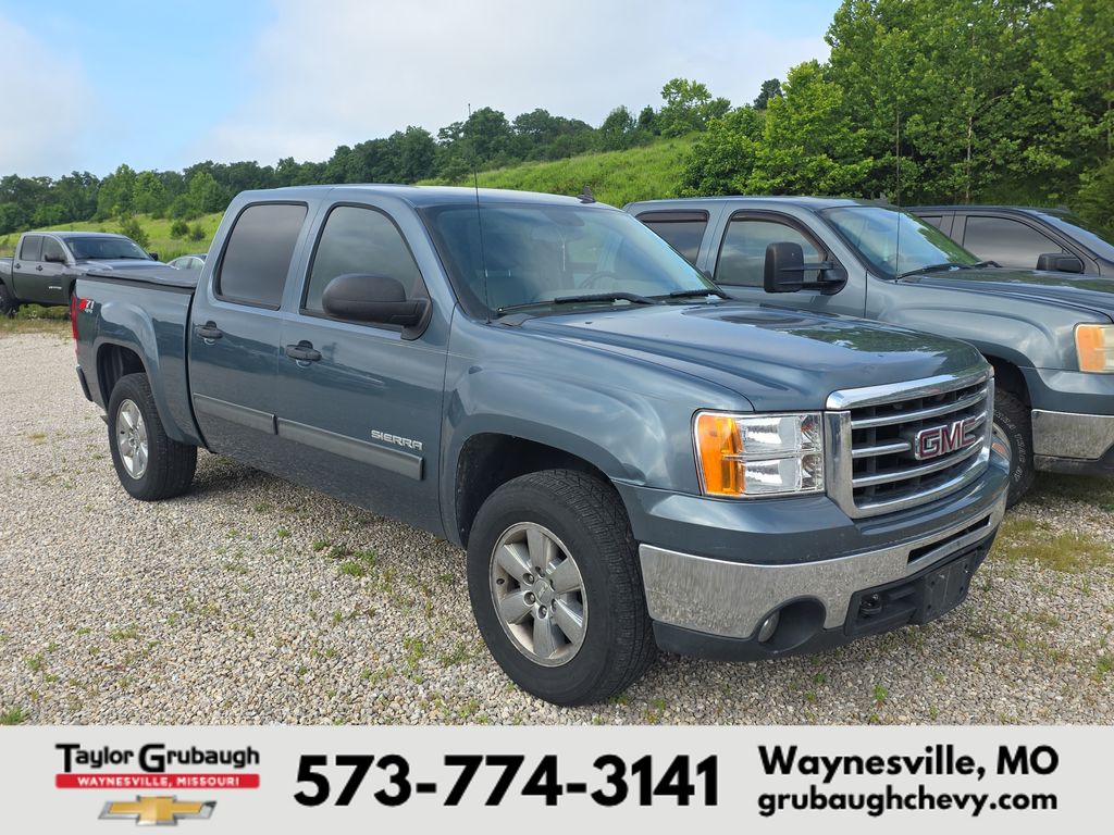 Stealth Gray Metallic 2012 GMC Sierra 1500 Pickup Truck Four-Wheel Drive 6-Speed Automatic