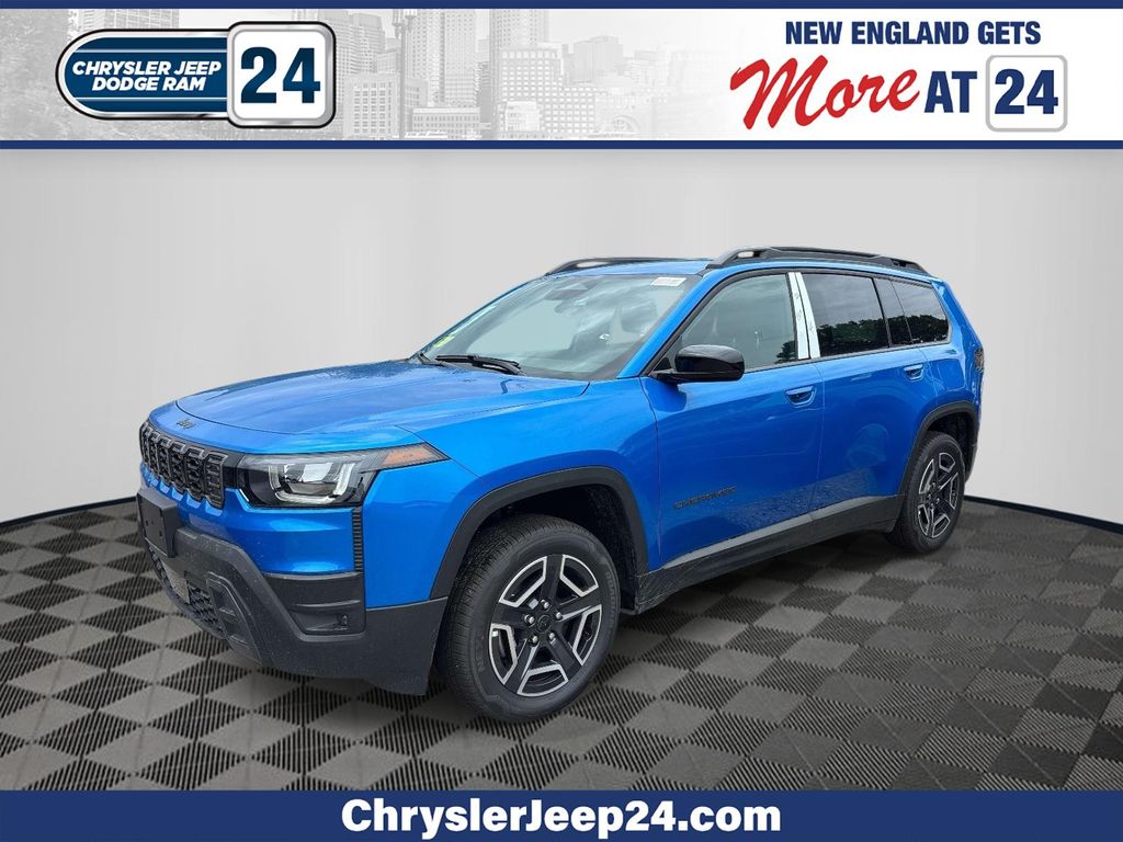 Blue Pearl 2026 Jeep Cherokee SUV / Crossover Four-Wheel Drive Continuously Variable Transmission