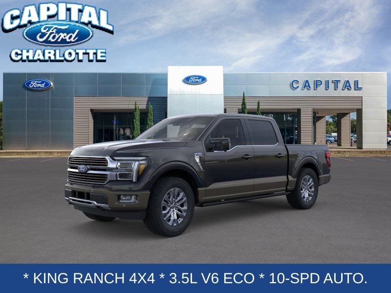 Black Metallic 2026 Ford F-150 Pickup Truck Four-Wheel Drive Automatic