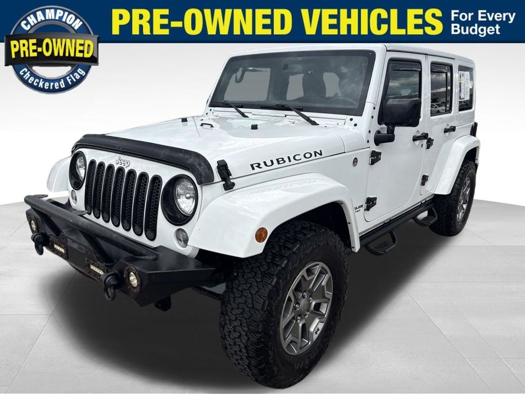 Bright White Clearcoat 2016 Jeep Wrangler SUV / Crossover Four-Wheel Drive 5-Speed Automatic