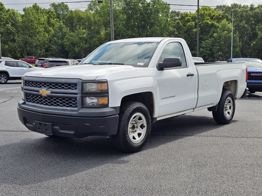 Summit White 2015 Chevrolet Silverado 1500 Pickup Truck 4X2 6-Speed Automatic Overdrive
