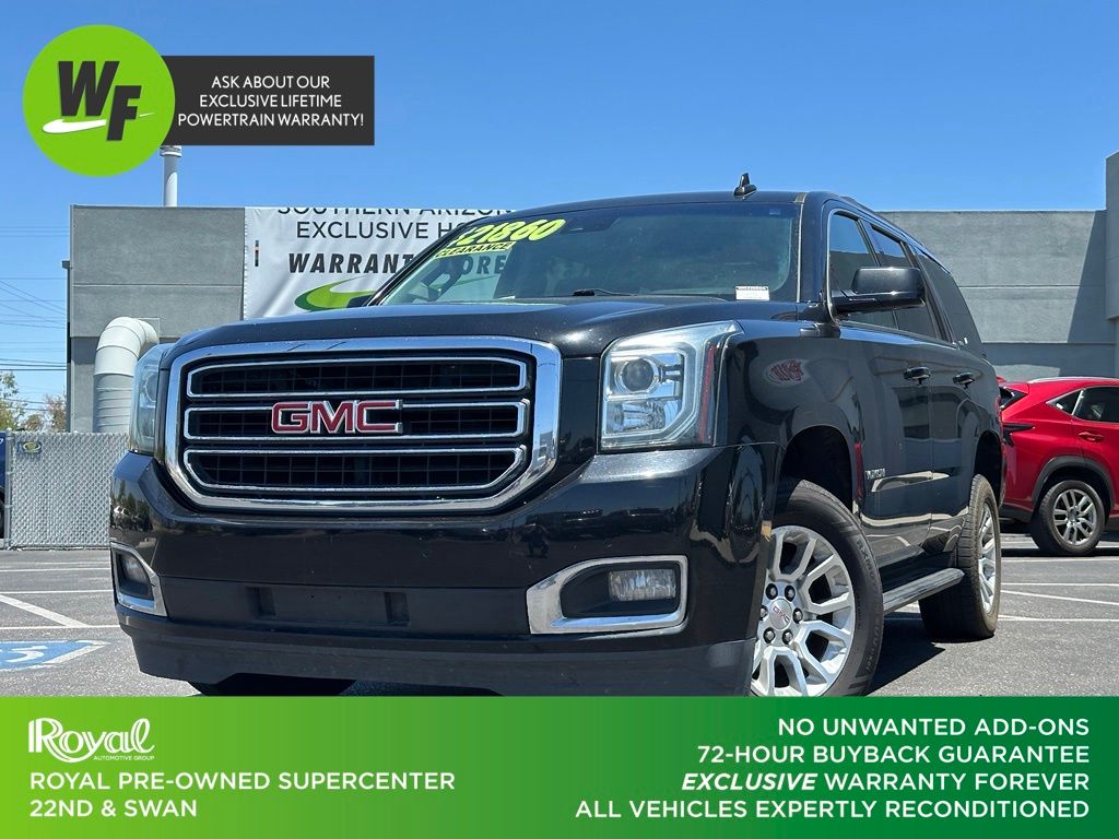 Onyx Black 2020 GMC Yukon SUV / Crossover Four-Wheel Drive 6-Speed Automatic Overdrive