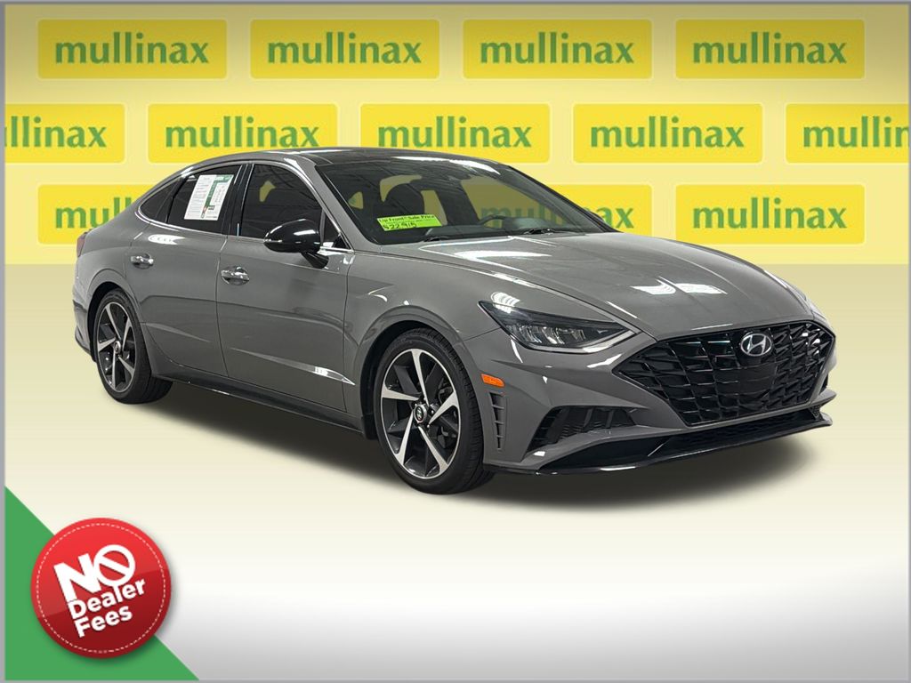 Hampton Gray 2022 Hyundai Sonata Sedan Front-Wheel Drive 8-Speed Automatic