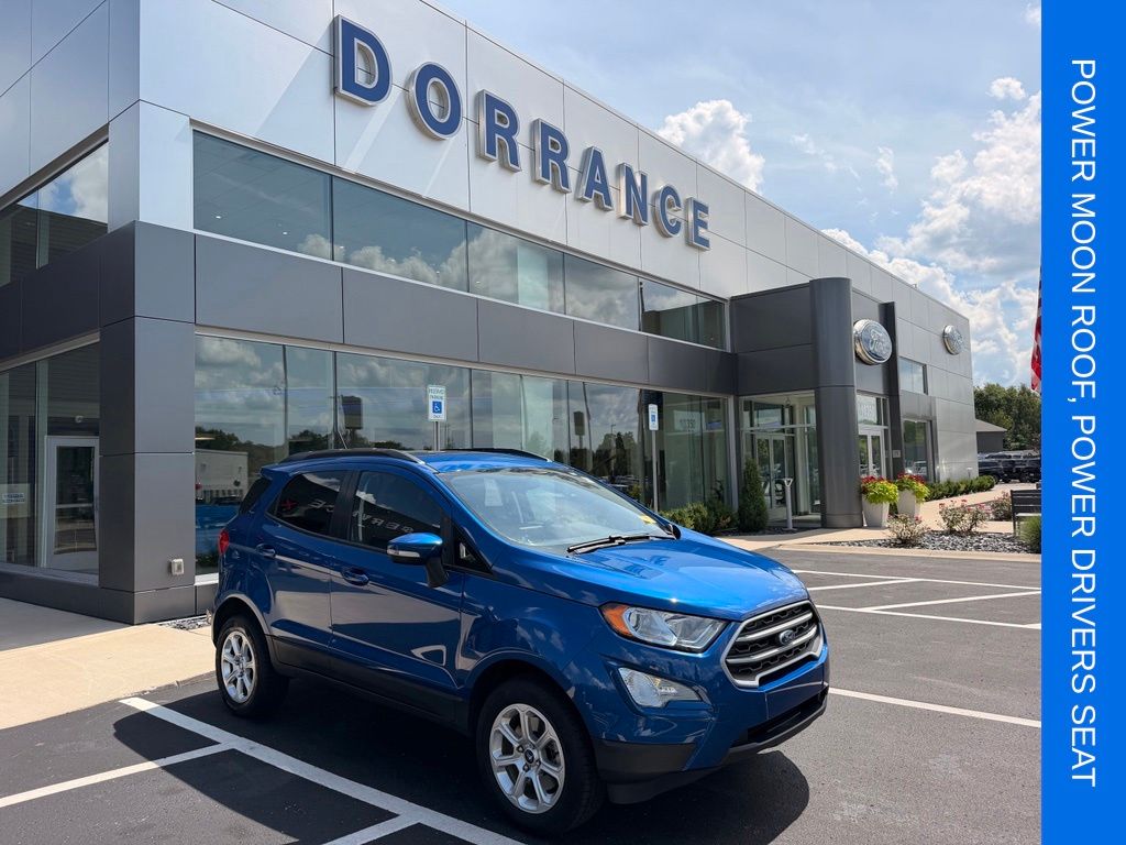 Lightning Blue Metallic 2020 Ford EcoSport SUV / Crossover All-Wheel Drive 6-Speed Automatic