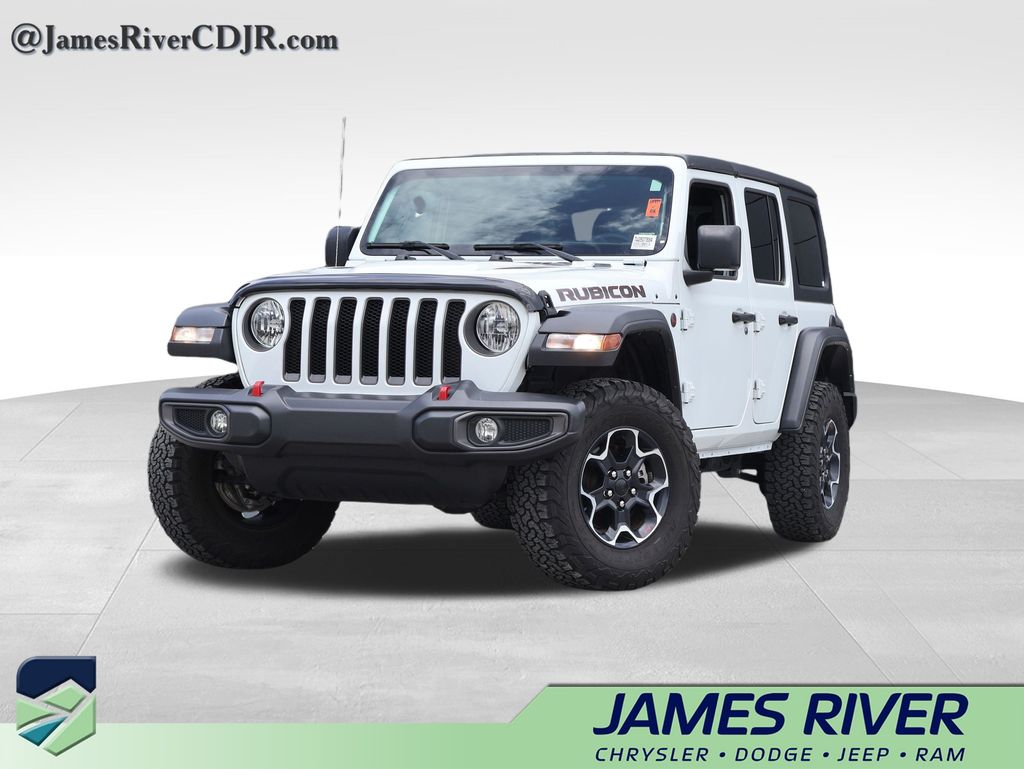 Bright White Clearcoat 2023 Jeep Wrangler SUV / Crossover Four-Wheel Drive 8-Speed Automatic