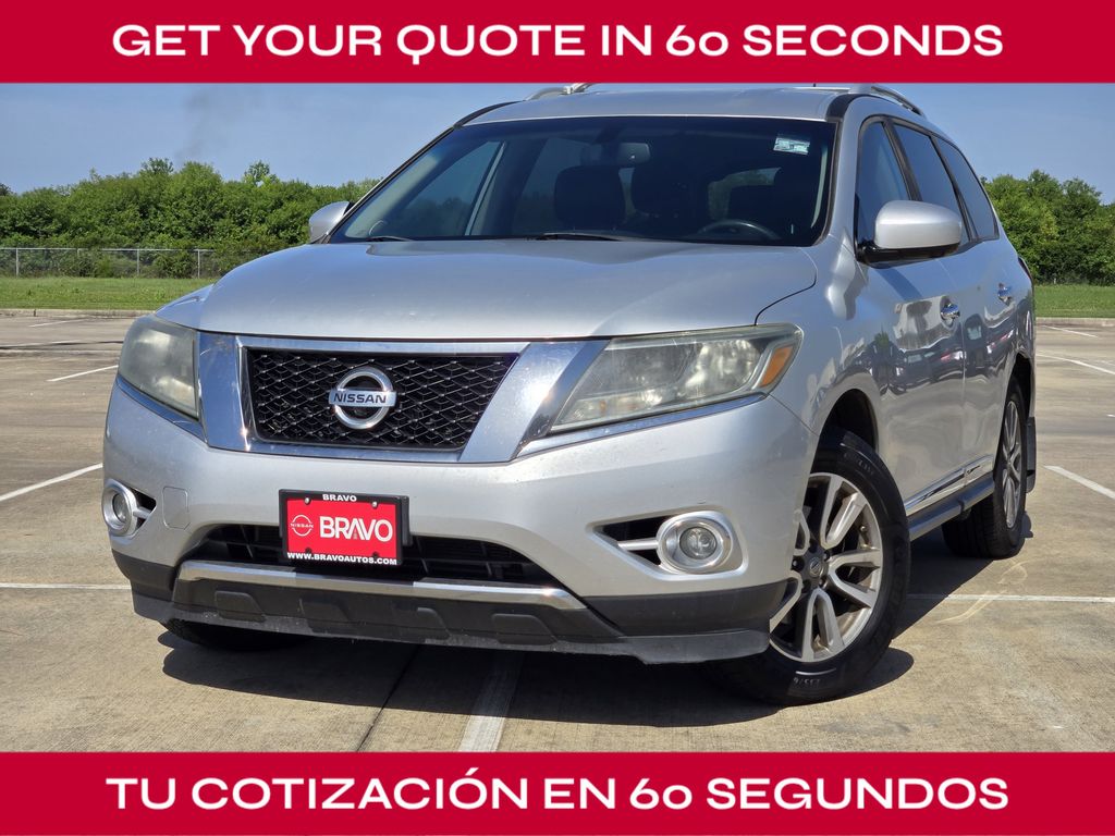 2016 Nissan Pathfinder SL Silver at Bravo Nissan
