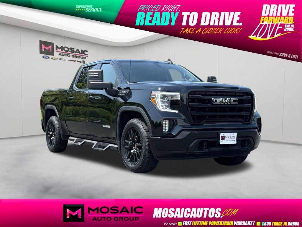 Onyx Black 2021 GMC Sierra 1500 Pickup Truck Four-Wheel Drive Automatic
