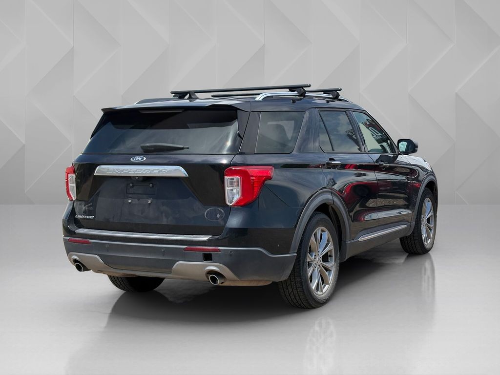 2021 Ford Explorer Limited Black at Cook Ford